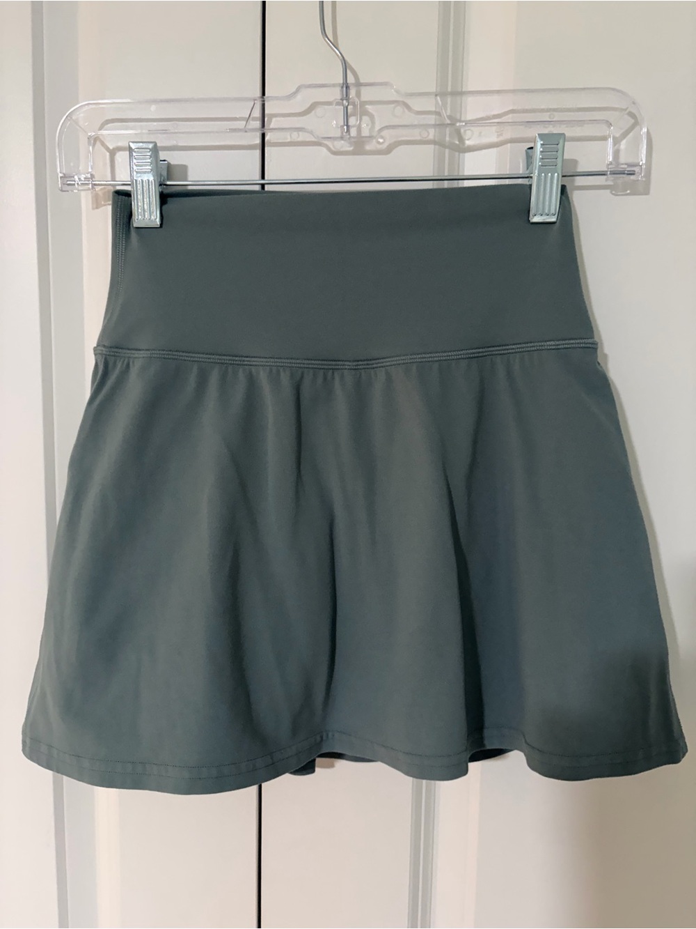 EUC Lululemon Align Skirt Crater Blue 4 - Picture 2 of 5